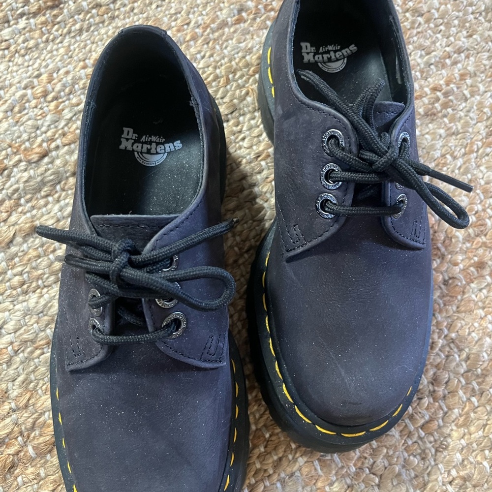 Dr. Martens Black Dress Shoes with Classic Design